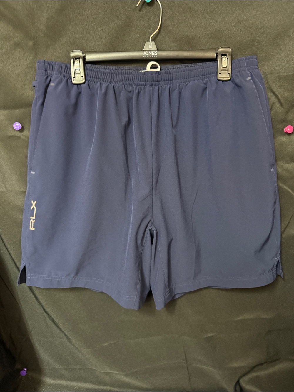 Ralph Lauren RLX Navy Athletic Performance Shorts